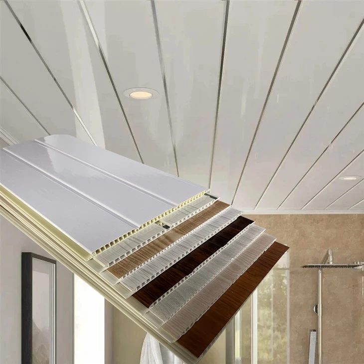 Goedkope tong en groove pvc plafond