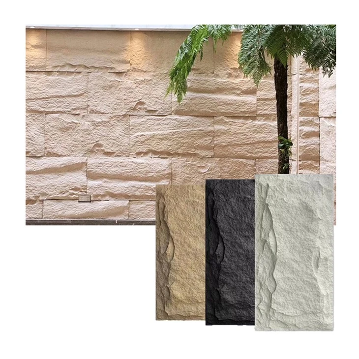 Faux stenen wandpaneel
