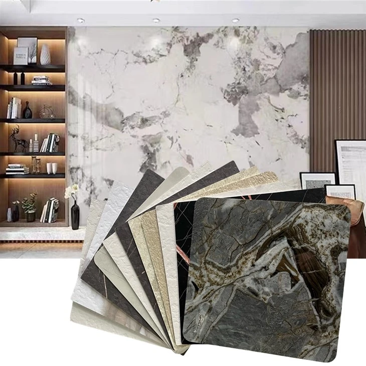 Interieur PVC marmeren blad