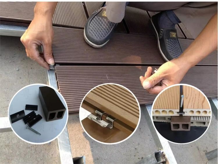installation of outdoor wpc decking installation of outdoor wpc decking