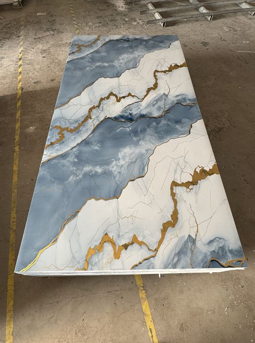 PVC marmeren blad voor muur
