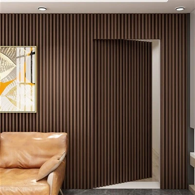 Goedkope gecanneleerde WPC -wandpanelen bekleding