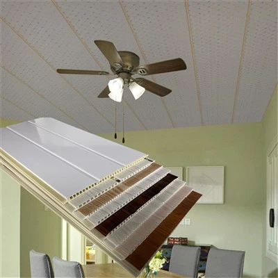 Woonkamer PVC plafond