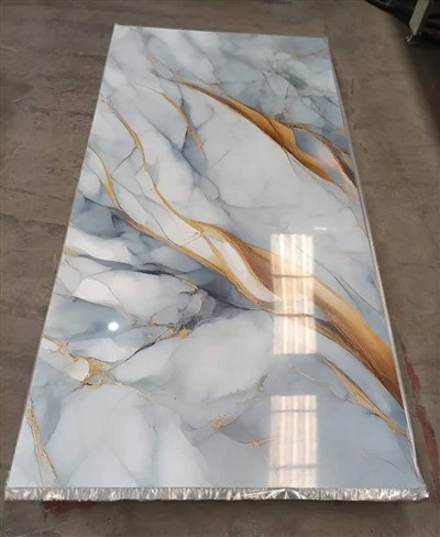 PVC-paneel met marmereffect