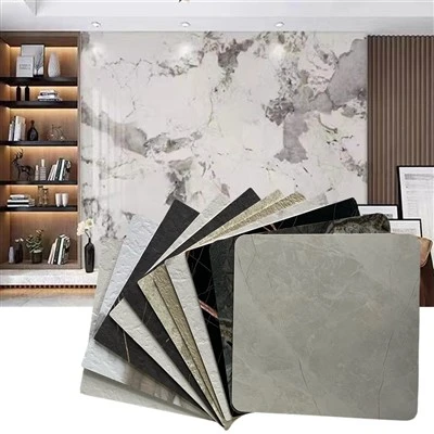 Marmeren textuur PVC -blad