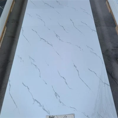 Wit marmeren PVC -paneel