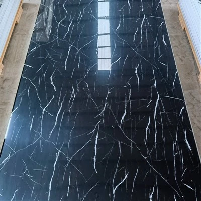 Wit marmeren PVC wandpaneel