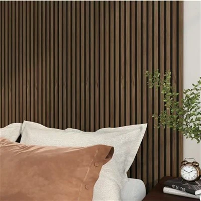 Houten lat wandpaneel intdoor