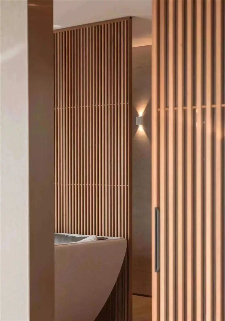 Klassieke houten graan WPC Wall Cladding